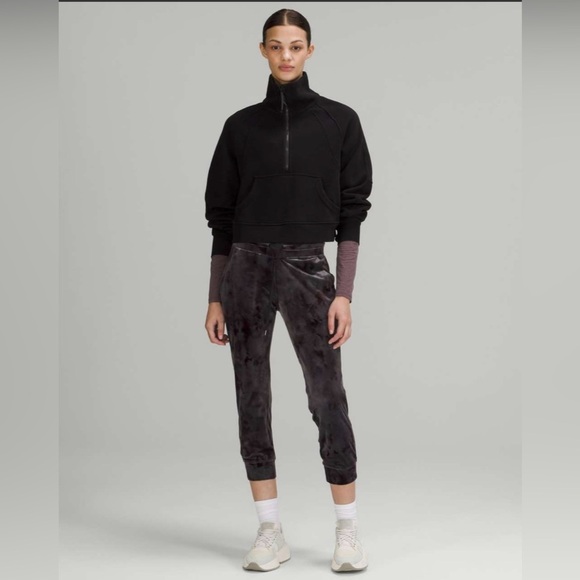 Lululemon Ready to Crush High-Rise Jogger Crop in Interstellar Dark Grey Multi - Picture 1 of 6